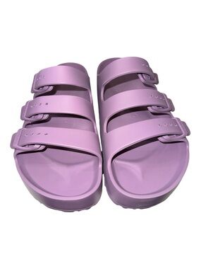 Papillio Birkenstock Florida EVA Platform Sandals Purple EU38 Women’s 7 NIB